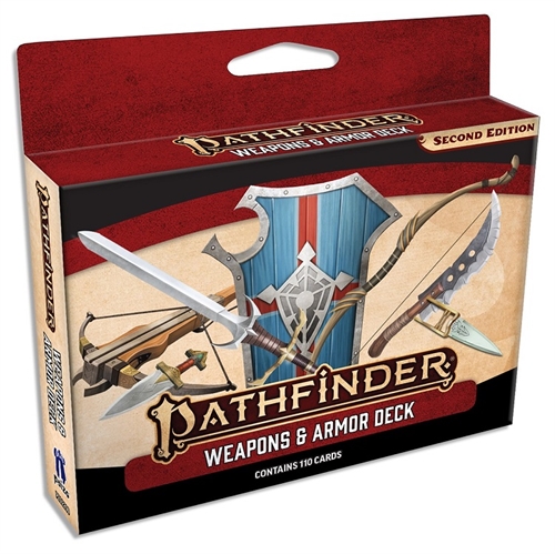 Pathfinder Second edition - Weapons & Armor Card Deck